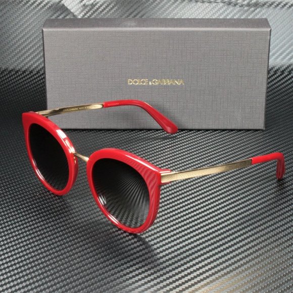 Dolce & Gabbana 52mm Gradient Sunglasses! New!